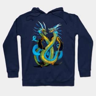 Gemini Dragons Hoodie